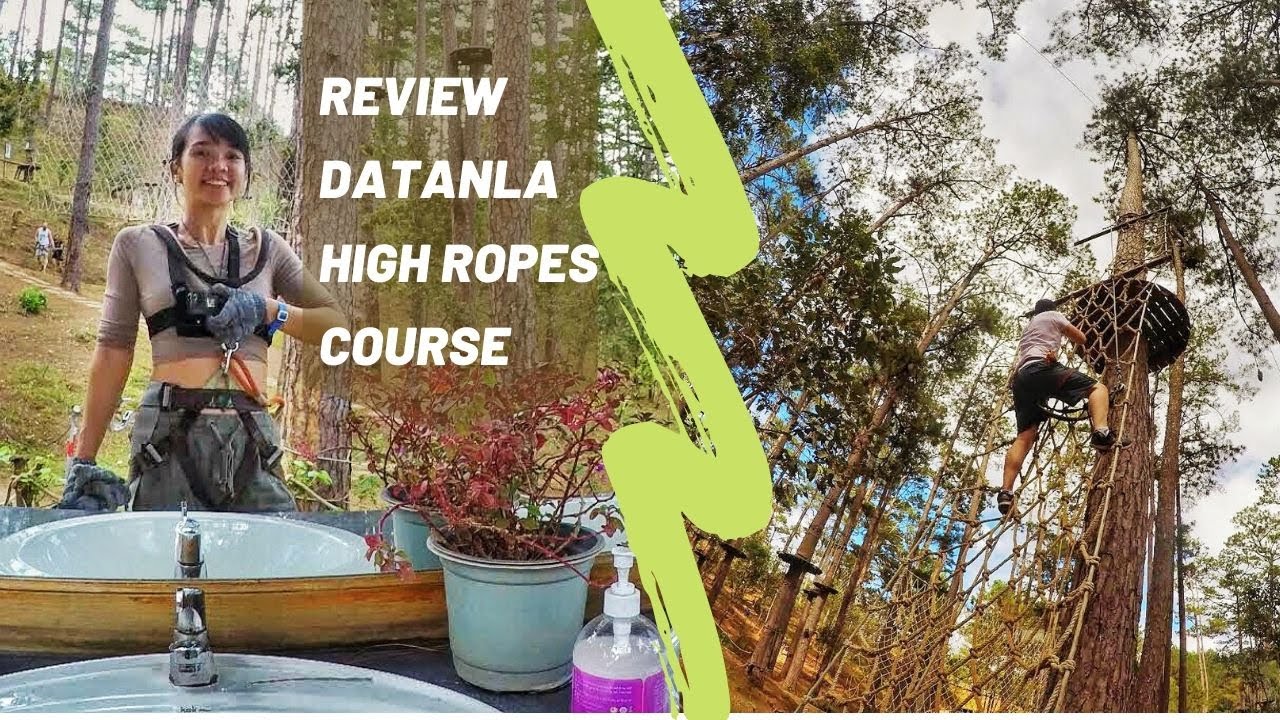 Đà Lạt High Ropes Course offers an exhilarating adventure among towering trees, with suspended obstacles testing agility and balance.