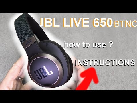 External Review Video gA-D52u6UX4 for JBL LIVE 650BTNC Over-Ear Wireless Headphones w/ Active Noise Cancellation