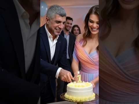 Özcan Deniz y Aslı Enver celebraron el primer cumpleaños de su bebé: ¡Hubo una escena en la fiesta!