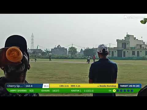 Live Cricket Match | Noida Nonstop vs Cherry Spartans | 07-Sep-23 06:36 AM 20 overs | RCCP CHAMPIONS