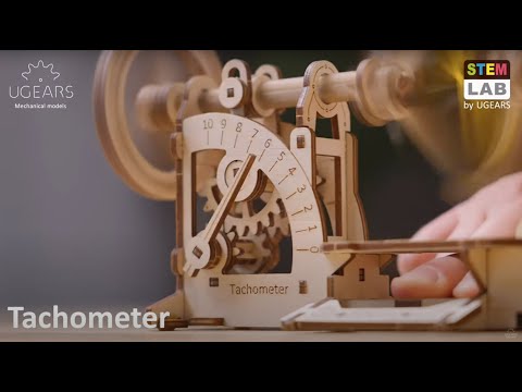 Механический 3D пазл UGEARS Тахометр STEM (70153)