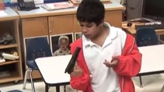 hidden camera - kids find a gun - Young Guns 3