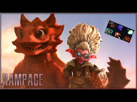 RAMPAGE Snapfire Dota2 7.28