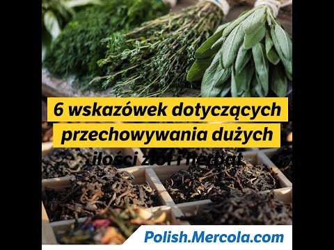 6 wskazówek dotyczących przechowywania dużych ilości ziół i herbat
