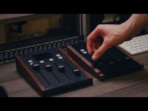 Audio Imperia FVDE MIDI controller 2020 - Black with wooden cheeks image 4