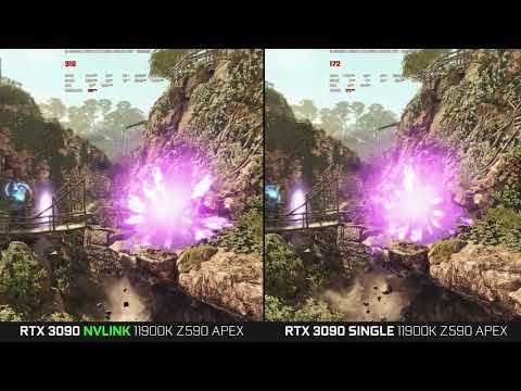 Strange Brigade - RTX 3090 NVLINK / SLI vs 3090 Single | 4K Ultra setting