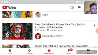 Reacting to desto dubb feat lil pump face tats