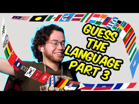 Matthew Guess The Language: Part 3