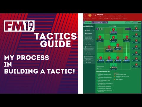 FM19 Tactics Guide| My Process on making a Tactic | Football Manager 2019