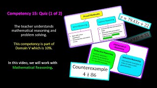 TExES 4-8 (115) Math Exam Competency 15: Quiz (1 of 2)