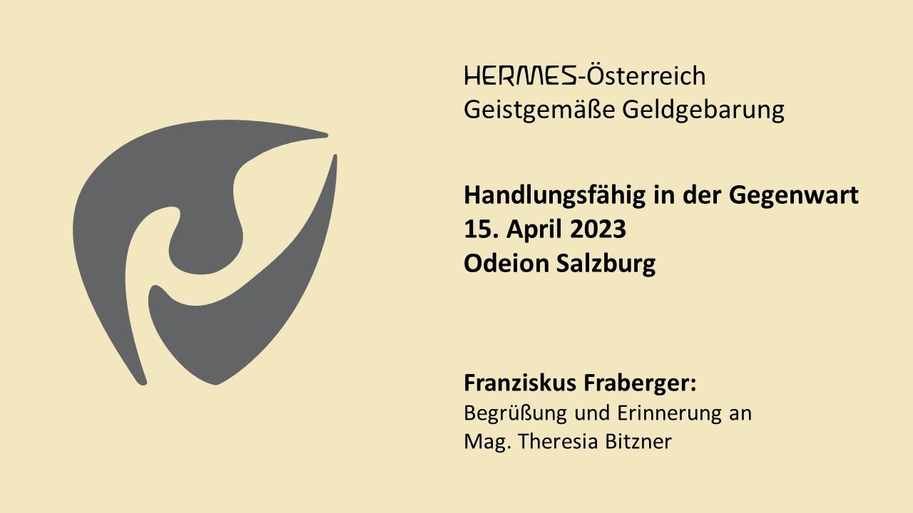 Begrüßung | Handlungsfähig in der Gegenwart