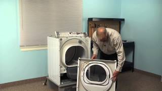 Dryer Repair - Replacing the Door Catch (Frigidaire Part # 131658800)