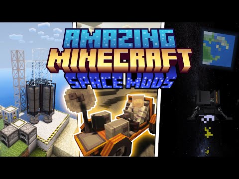 3 Minecraft Mods that will take you to SPACE