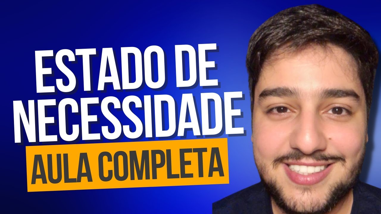 ESTADO DE NECESSIDADE (art. 24, CP): Excludente da Ilicitude [Aula Completa]