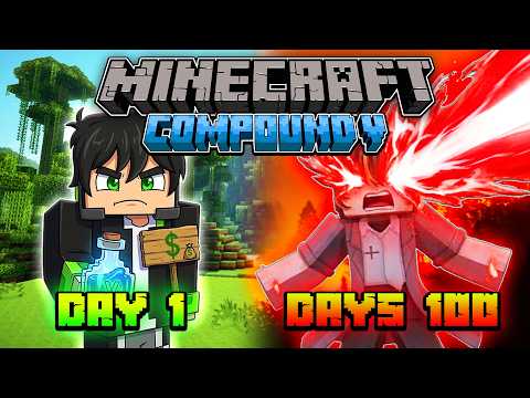 จะเกิดอะไรขึ้น!!🔥เอาชีวิตรอด 100 วัน Compound V กับค่ายความแดง🔥| Minecraft