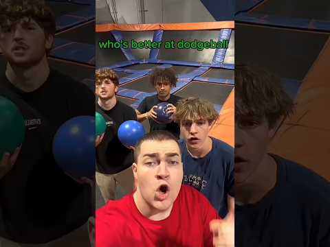who is better at dodgeball #foltyn #caylus #steak #cruz