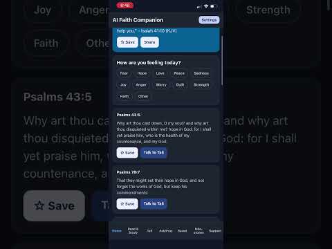 AI Faith Companion video thumbnail