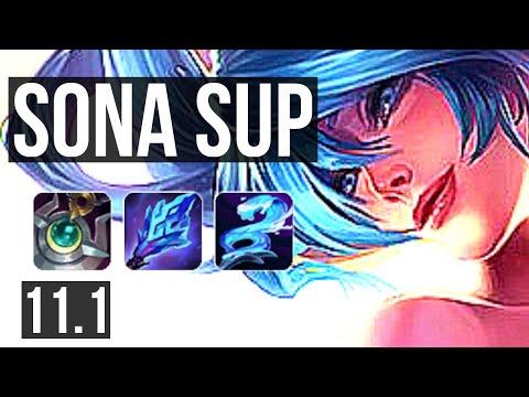 SONA & Kai'Sa vs NAUTILUS & Miss Fortune (SUPPORT) | 2/0/16, 300+ games | NA Master | v11.1