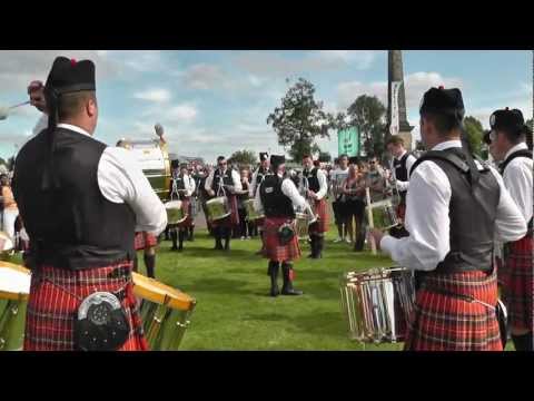Strathclyde Police Pipe Band Drum Corps - World Championships 2012