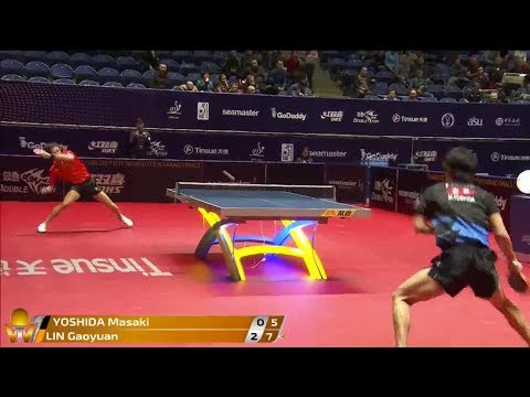 2017 Grand Finals (MS-R16) YOSHIDA Masaki (JPN) Vs LIN Gaoyuan (CHN) [Full Match/720p]