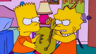 BART QUEBROU O SAXOFONE DA LISA | OS SIMPSONS