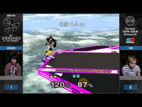 Get Smashed at the Foundry #80 - Winner Ro32: Drewgong (Marth) vs Yuna (Peach)