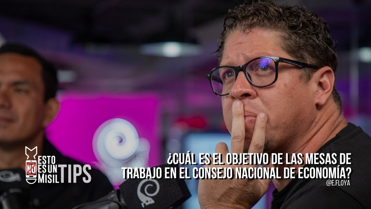¿Cuál es el objetivo de las mesas de trabajo en el Consejo Nacional de Economía­­? en explusiva