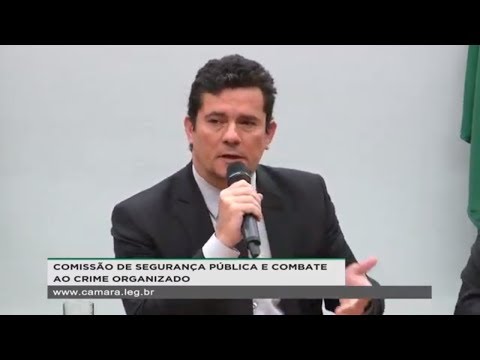 Segurança Pública e Combate ao Crime Organizado - Presença do ministro Sérgio Moro - 08/05/2019