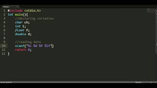 C | Part 02 | Data Type | char int float double void