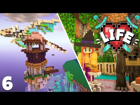 GeminiTay - X Life: My Dragon Witch Island! Minecraft Modded SMP [Episode 6]