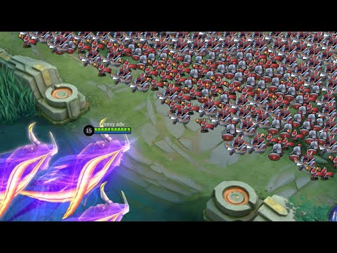 Lancelot no cooldown skill vs 1,000 minions (new challenge)