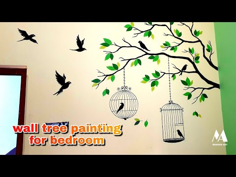 tree wall painting