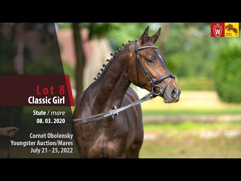 Cornet Obolensky Youngster Auction Lot 8 Classic Girl Stute v. Cornet Obolensky - Lancer III
