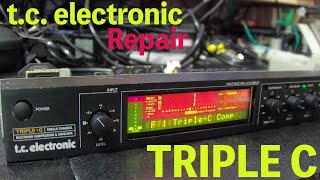 Video thumbnail for repair t.c. electronic TRIPLE C(EZAS music /Compressor (Not boot guitar effector by EZAS music Tools