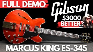 Video thumbnail for Gibson Marcus King ES-345 FULL DEMO – Is It $3K Better than Budget Rivals? by Play and Trade Guitars
