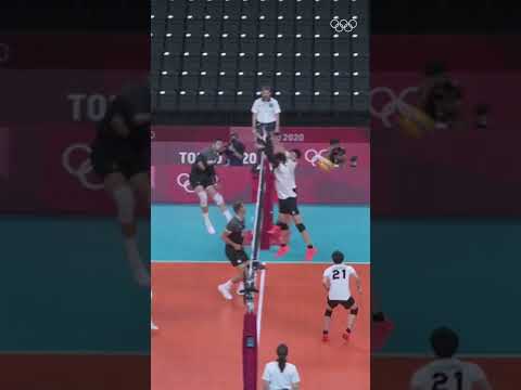 Does that libero save remind you of an anime 🏐 #haikyuu