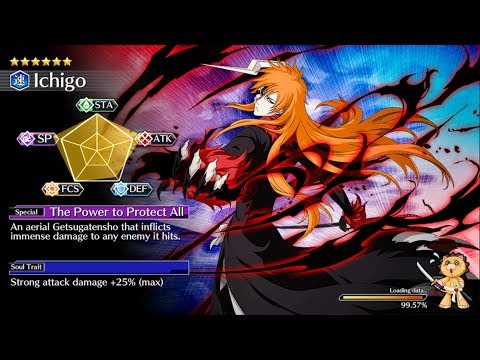 Bleach Brave Soul Anniversary Step up summon 1250 orbs step 7