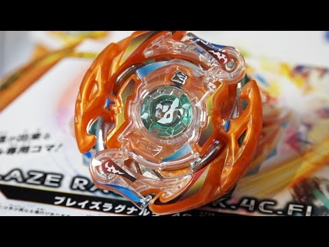 Blaze Ragnaruk .4C.Fl Booster (B-75) Unboxing & Review! - Beyblade Burst God/Evolution!