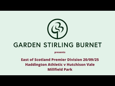 Haddington Athletic v Hutchison Vale - 20 09 2025