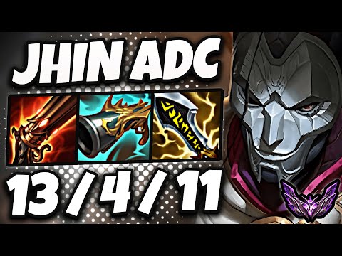 Jhin vs Samira [ ADC ] Lol Korea Master Patch 14.6 ✅