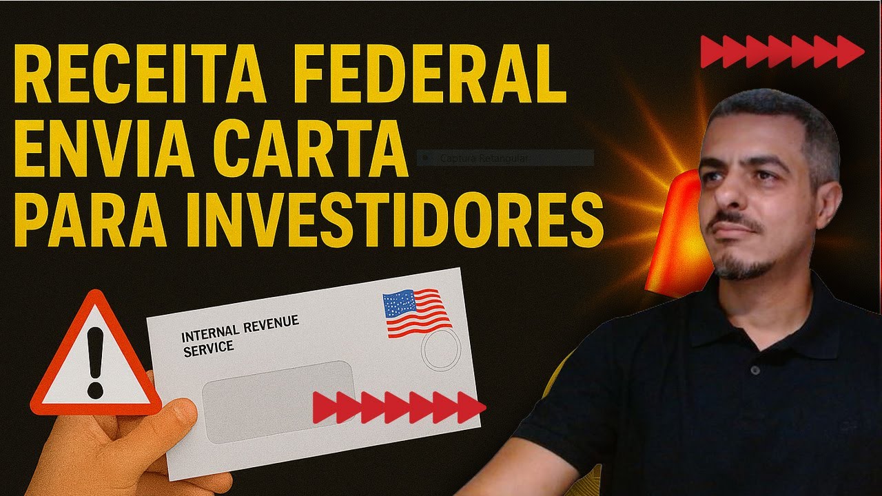 URGENTE: Receita Federal dos EUA Envia Cartas para Quem Investe em Cripto!