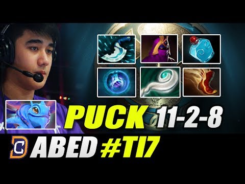 DC ABED Puck Gameplay vs OverPower at TI7 Dota 2