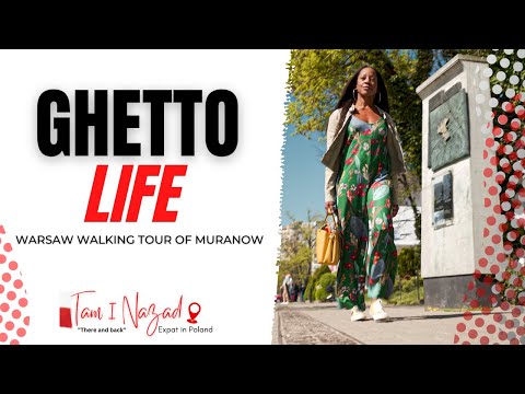Take a walk in the Ghetto with me:  (Warsaw walking tour of Muranow neighborhood.)  #expatlife