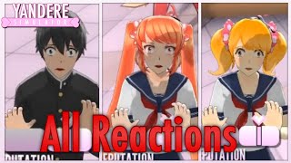 All Senpai Osana and Raibaru Murder Reactions - Ya