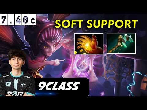9Class Dark Willow Soft Support - Dota 2 Patch 7.40C Pro Player Full gameplay