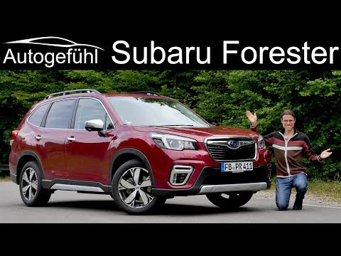 new Subaru Forester e-Boxer Hybrid 2.0ie FULL REVIEW 2020 - Autogefühl