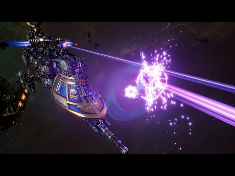 Skalgrim Mod 2021: Eldanesh - Aeldari Corsairs vs Imperial Navy - Battlefleet Gothic Armada 2