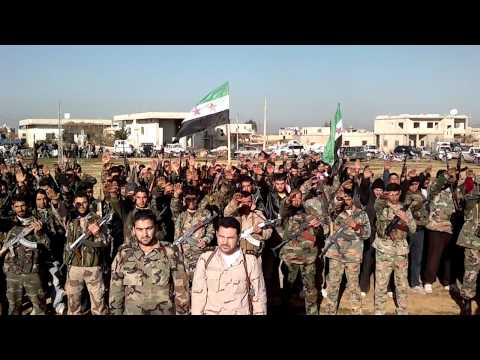 بيان إعلان تشكيل كتيبة شهداء جبل الزاوية  في محافظة إدلب