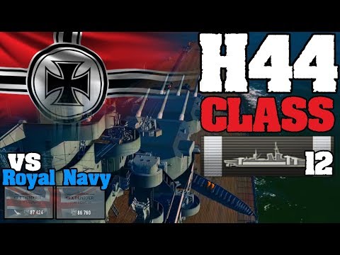 H44 Class vs. Royal Navy Thunderer - WOWS