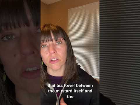 Mustard plaster tutorial with Dr. Amber Belt